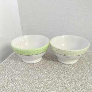 Rae Dunn Snack Yum Bowls.